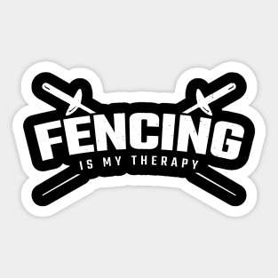 fencing Sticker